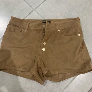Corduroy high waisted shorts
